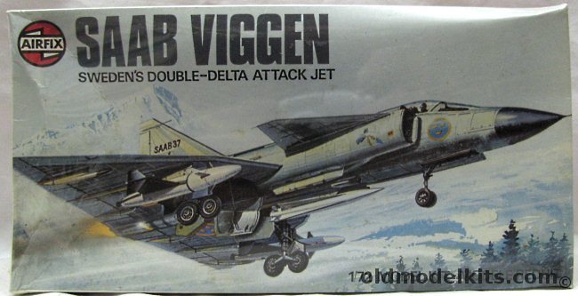 Airfix 1/72 Saab AJ-37 Viggen, 03015-1 plastic model kit